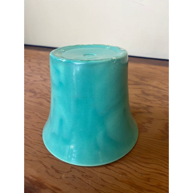 Bauer Mid 20th Century Teal Bauer California Planter #6 For Sale - Image 4 of 8