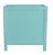 Capri End Table in Turquoise For Sale - Image 4 of 6