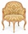 Tan Italian Carved & Cerused Pine French Louis XV Style Barrel Tub Chairs - Pair For Sale - Image 8 of 16