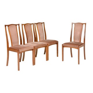 Mid Century Modern Meredew Teak Dining Chairs - Set of 4 For Sale