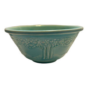 Early 20th Century Homer Laughlin “Apple Tree” Mixing Bowl - Small/Medium Size