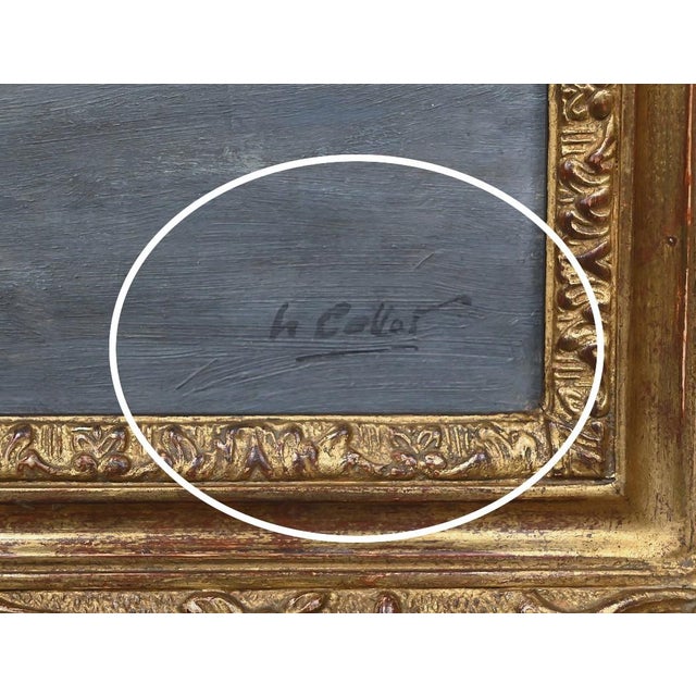 Callot, The Port of Camaret, Oil on Canvas, Early 20th Century For Sale - Image 13 of 18