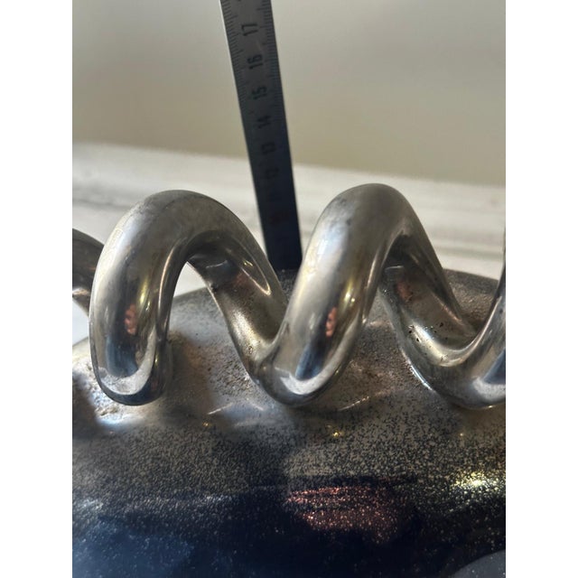 Postmodern Sculptural Box in Glazed Ceramic, 1990s For Sale - Image 14 of 18