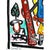 'The Musician' - One-of-a-Kind Original Oil on Canvas Painting For Sale - Image 9 of 9