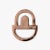 Gold Bronzino Couple Hooks by Alessandro Zambelli for Portego, Set of 2 For Sale - Image 8 of 9
