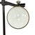 Antique Industrial Lens on Stand French Optical Display with Cast Iron Base, 1890s For Sale - Image 5 of 11