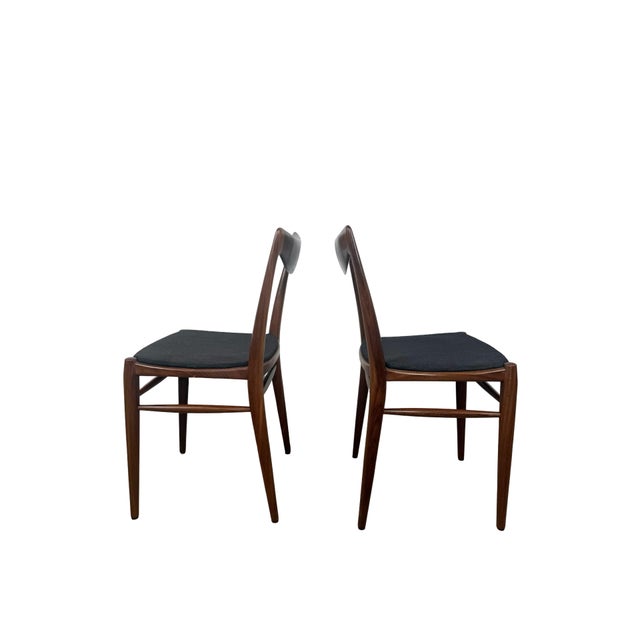Set of 6 Norwegian Bambi Teak Dining Chairs by Rastad & Relling for Gustav Bahus For Sale - Image 9 of 18