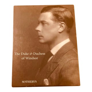 Auction Catalog for the Duke & Duchess of Windsor, Auction September 11-19, 1997. New York: Soethbys Collection of Their Lives Together For Sale