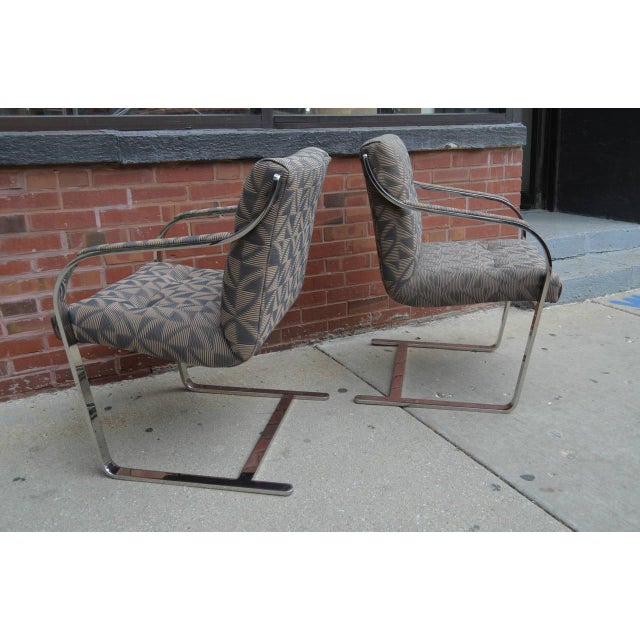 Brueton Chrome Dining Chairs by Brueton Eight Available For Sale - Image 4 of 8