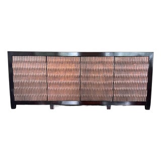 Robert Kuo Limited Edition Lantern Buffet for McGuire For Sale