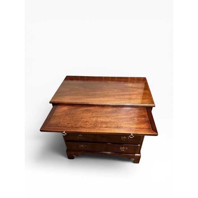 Wood 1970s Kittinger Furniture Company Chippendale Chest of Drawers For Sale - Image 7 of 12