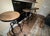 Farmhouse Farmhouse Wood & Iron Round Adjustable Stool For Sale - Image 3 of 6