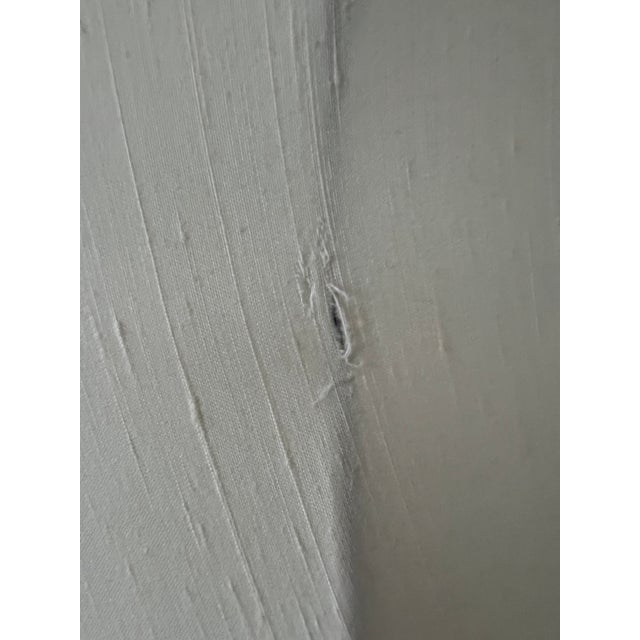 Vintage Stiffel Enameled Brass Table Lamps With Scalloped Shades — Elegant Neoclassical Form - a Pair For Sale - Image 12 of 18