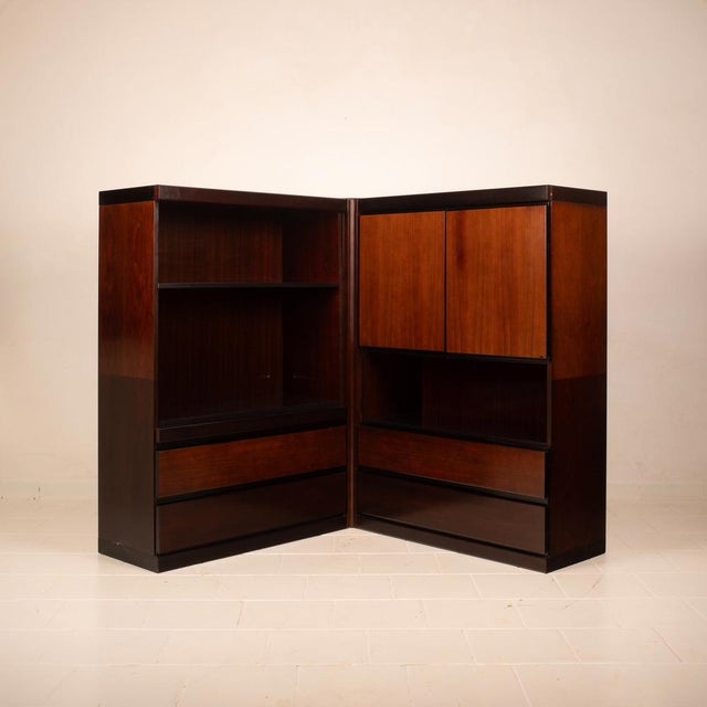 1960s S11 Cabinets and Bars by Angelo Mangiarotti for Sorgente Dei Mobili, 1969, Set of 3 For Sale - Image 5 of 18