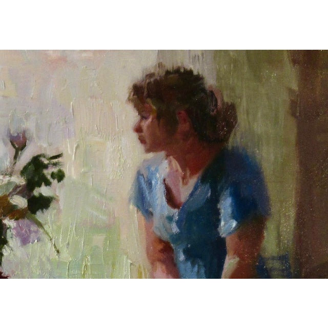 C.M. Cooper Waiting 1999 Painting For Sale - Image 4 of 7