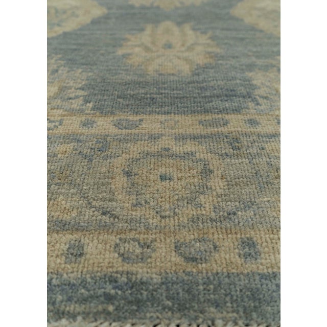 Turkish Oushak Square Rug 3' x 3'2" #21349 For Sale - Image 3 of 8
