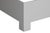 David Francis Mar Standard Bed Twin, Light Gray For Sale - Image 4 of 5