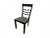 Original armchair around 1920 (No. 989) 6 pieces Wood type: beech Color: black stained, shellack hand polished Dimensions:...