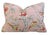 French Provincial Thibaut Floral & Birds Giselle Botanical Feather/Down Pillow For Sale - Image 3 of 6