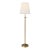 Thomas O'Brien by Visual Comfort Signature Bryant Table Lamp in Hand-Rubbed Antique Brass with Linen Shade For Sale