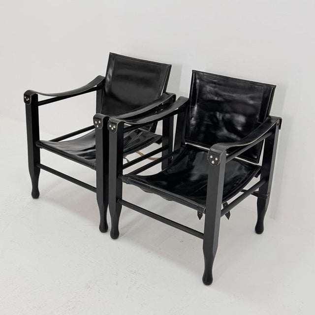 Mid-Century Modern Safari Chair by Aage Bruun & Son, Denmark, 1960s For Sale - Image 12 of 18
