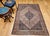 Persian Antique Persian Senneh Area Rug, Hand-Knotted Wool, Herati Medallion Pattern, Ivory & Navy, 4x6 For Sale - Image 3 of 17