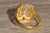 Contemporary The Memoria: Signed 14K Gold and Diamond Elephant Ring For Sale - Image 3 of 9