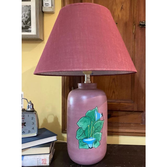Vintage Ceramic Table Lamp, 1999 For Sale - Image 4 of 8