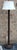 Early 20th Century Art-Deco Oriental Style Hand-Carved Wood Floor Lamp For Sale - Image 4 of 10