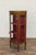 19th Century French Louis XV Vitrine Curio Cabinet With Marble Top & Ormolu For Sale In Los Angeles - Image 6 of 18