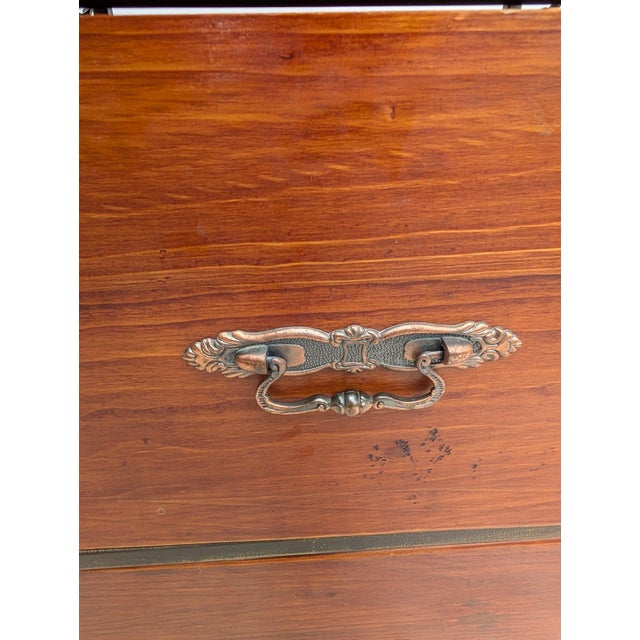 Vintage Forged Metalwork Cabinet For Sale - Image 6 of 12