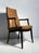 Wood Elegant Pair of Vintage High Back Dunbar Edward Wormley Style Arm Chairs For Sale - Image 7 of 10