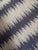 Contemporary 1.8 Yards Scalamandre Konya Ikat Stripe Indigo For Sale - Image 3 of 4