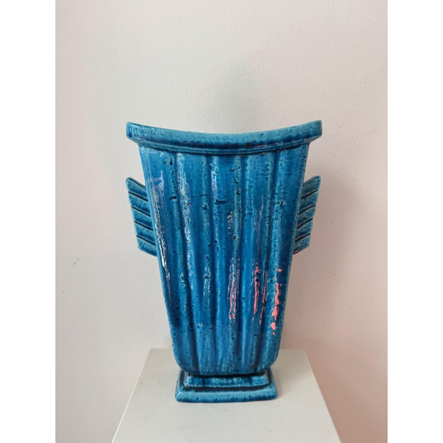Mid-Century Chamotte Vase by Gunnar Nylund for Rörstrand, Sweden, 1940 For Sale - Image 9 of 9