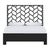 Silas Standard Bed Queen - Black For Sale - Image 12 of 12