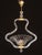 Art Deco Transparent Murano Glass Chandelier by Barovier E Toso, 1950s For Sale - Image 3 of 11