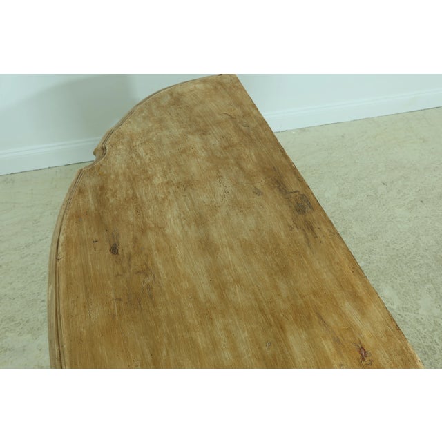 Metal French Style Heavy Iron Paint Decorated Table For Sale - Image 7 of 10