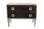 Modern Global Views Silver Framed Artisan Two Drawer Bedroom Chest For Sale - Image 3 of 8