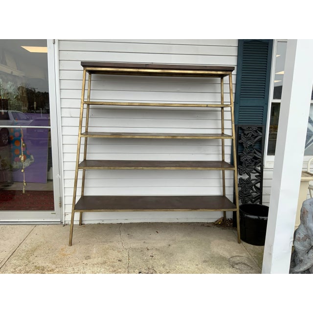 Mid 20th Century Rustic Industrial Self For Sale - Image 11 of 11