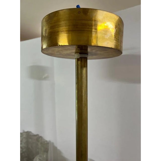 Pair of Large Crystal Orrefors Chandeliers by Carl Fagerlund For Sale - Image 10 of 15