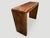 Andrianna Shamaris Minimalist Suar Wood Console Table For Sale - Image 11 of 18