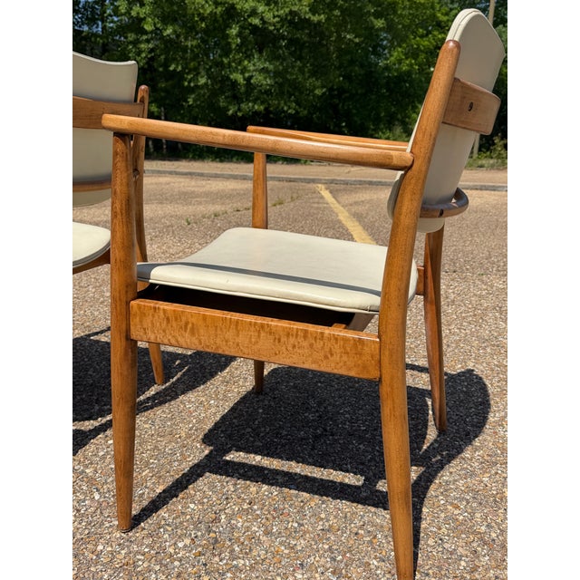 Wood 1960s Mid Century Modern Chairs For Sale - Image 7 of 10