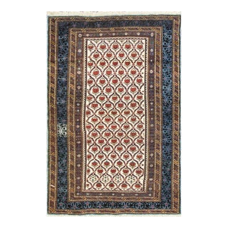 Antique Caucasian Shirvan Rug – Boteh Design, Late 19th Century Size: 51" X 80" For Sale