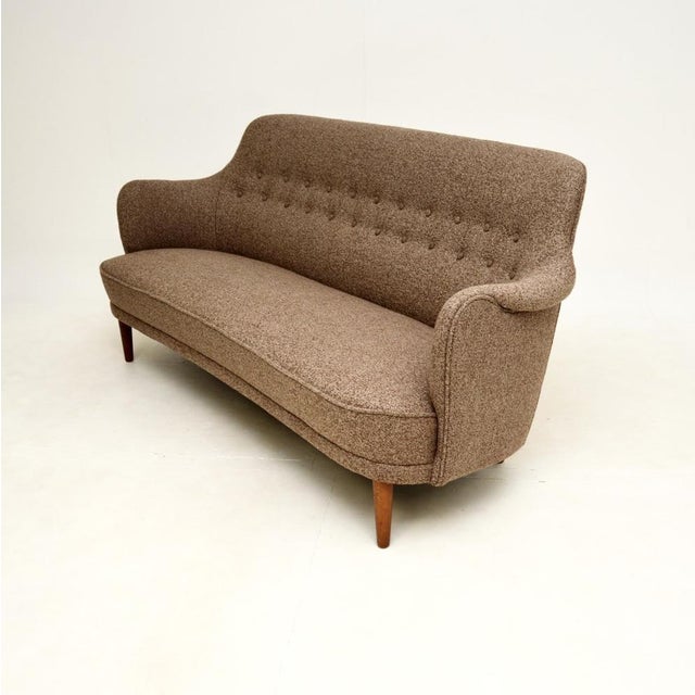 Vintage Swedish Samsas Sofa by Carl Malmsten, 1960 For Sale - Image 4 of 8