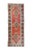 House of Séance - 1980s Vintage Anatolian Aksaray Medallion Wool Pile Hand-Knotted Runner - 3’11” X 10’6” For Sale