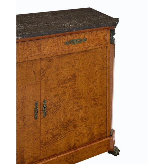 French Antique Empire Style Buffet For Sale - Image 4 of 10