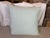 Nomi Textiles Linen Pillows, Hand-Stenciled Organic Modern Design For Sale - Image 4 of 4
