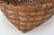 Antique Country American Hand Woven Splint Basket From Maine For Sale - Image 11 of 13