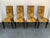 Jack Lenor Larsen "Primavera Velvet" Dining Chairs - Set of 4 For Sale - Image 9 of 12