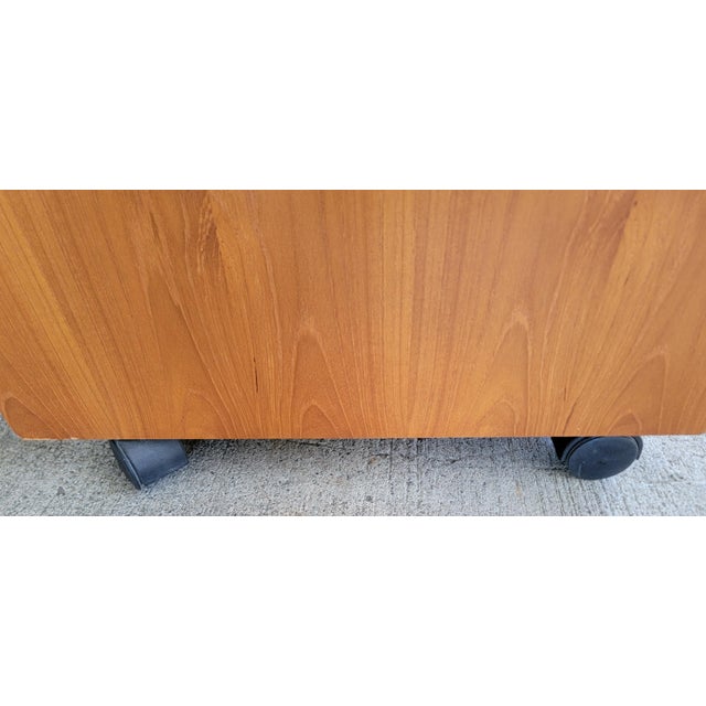 Stereo Cabinet / Credenza Teak Danish Modern For Sale - Image 14 of 15